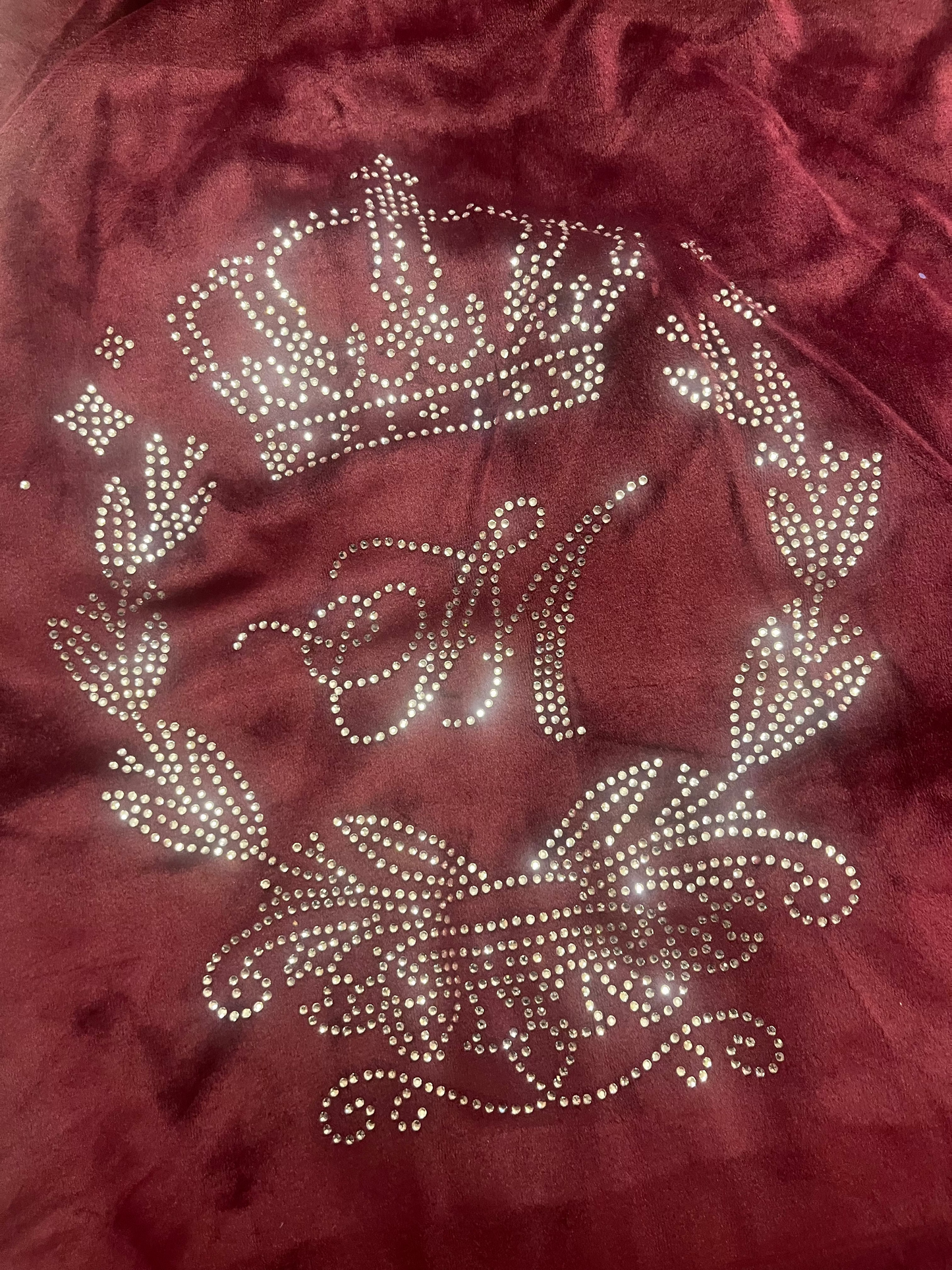 BOMBSHELL COUTURE 90s rhinestone huppari